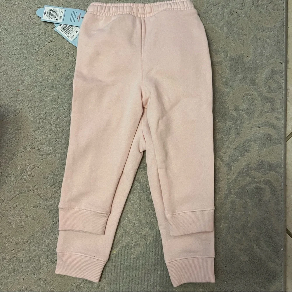 Cat & Jack Pink Kids Jogger Pants New Lot of 2 - Picture 3 of 3